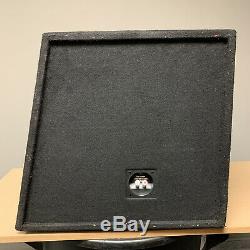 Used Skar Audio Evl-2x15d4 Dual 15 5000w Loaded Ported Subwoofer Enclosure