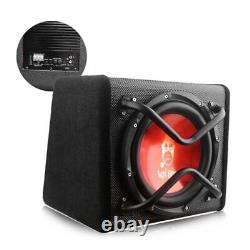 1000W Smart Powered Subwoofer Car, Includes Loaded Enclosure with 10 inch