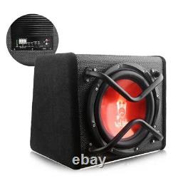 1000W Smart Powered Subwoofer Car, Includes Loaded Enclosure with 10 inch