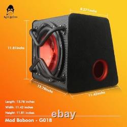 1000W Smart Powered Subwoofer Car, Includes Loaded Enclosure with 10 inch