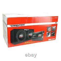 12 in. 1200-Watt Dual Loaded Car Subwoofer Audio with Sub Box plus Amplifier