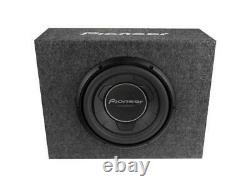 1X Pioneer TS-WX126B 1300 Watts 12 Pre-Loaded Compact Subwoofer Enclosure Box