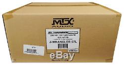 2007-2016 JEEP WRANGLER JK 4-DOOR Loaded 10 MTX Subwoofer In Sub Box+Amplifier