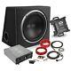 2007-2017 Jeep Wrangler Complete 12 Amplified Car Subwoofer Package Belva