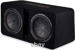 48DCWR122 KICKER 12 CompR Subwoofer Dual Loaded Enclosure Ported 1000W RMS 2ohm