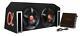 APP122 Complete 1500 Watts Dual 12 Subwoofers Car Bass Package with Amplifie