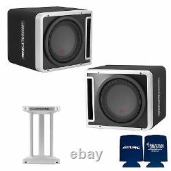 Alpine Pair of R-SB12V Pre-Loaded R-Series 12-inch Subwoofer Enclosures, with