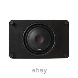 Alpine R Series 12 Bass Package R Series RS-SB12 Thin Loaded Subwoofer + Amp