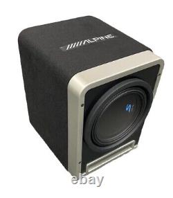 Alpine S-SB10V 10 Inch 600W Pre-Loaded S-Series Linkable Subwoofer Enclosure