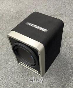 Alpine S-SB10V 10 Inch 600W Pre-Loaded S-Series Linkable Subwoofer Enclosure