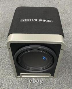 Alpine S-SB10V 10 Inch 600W Pre-Loaded S-Series Linkable Subwoofer Enclosure