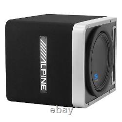 Alpine S-SB12V Pre-Loaded S-Series 12-inch Subwoofer Enclosure