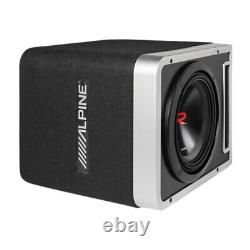 Alpine S-Series R2-SB10V Pre-Loaded 10 Ported Subwoofer Enclosure with 750W RMS