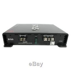 Alpine SBT-S10V 10 Inch 1000 Watt Loaded Ported Sub Box+Boss Amplifier+Amp Kit