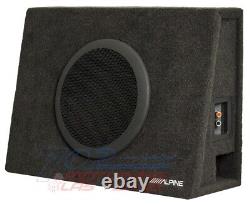 Alpine Sbt-s10v 10 Ported Car/truck Loaded 2-ohm Subwoofer In Sub Enclosure Box
