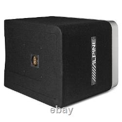 Alpine Two R2-SB10V Next-Gen 10 R-Series Halo Loaded Sub Enclosures with KTX