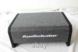 Audiobahn 10 1200W Car Truck Shallow Slim Loaded Boom Bass Audio Subwoofer