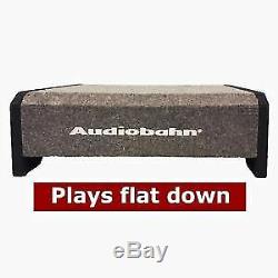 Audiobahn 12 1500W Car Truck Shallow Slim Loaded Boom Bass box Subwoofer