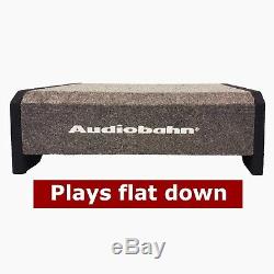 Audiobahn 12 1500W Car Truck Shallow Slim Loaded Boom Bass box Subwoofer sleek