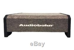 Audiobahn 12 inch Shallow Slim Loaded subwoofer box for camper van Car Truck
