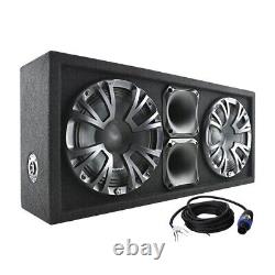 Audiopipe AP-CHU-82 500W Dual 8 Inch Loaded Pro Audio Chuchero Car Speaker Box