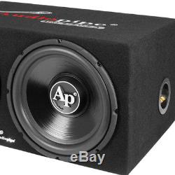 Audiopipe APSB-1299PP Loaded Dual 12 Subs Amp and Wire Kit Car Audio Package
