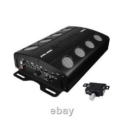 Audiopipe Car Package Dual 12 Subwoofer Enclosure + 2 Ch. Amplifier + Amp Kit
