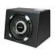 Autotek SSW112A 12 Inch 800 Watt Max 4 Ohm Loaded Enclosed Powered Subwoofer