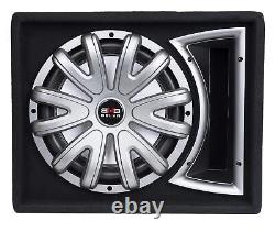 BLB112LED Single 12-inch 750W Loaded Ported Car Subwoofer with Multi-Color LE