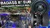 Badass 8 Sub In A Badass Clear Acrylic Ported Box It S A Masterpiece Look At It