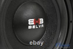 Belva BPKG10T Slim 600 Watt 10 Amplified Powered Car Subwoofer Enclosure