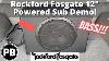 Best Powered Sub On Amazon Rockford Fosgate 12 P300 12