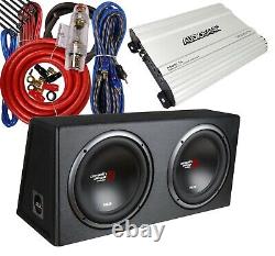 Cerwin-Vega 12 3200W Subwoofer With box Enclosure + 5000 WATTS Amplifier + Kit