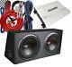 Cerwin-Vega 12 3200W Subwoofer With box Enclosure + 5000 WATTS Amplifier + Kit