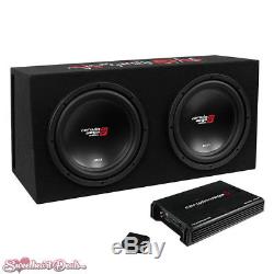 Cerwin Vega BKX212S Dual-Loaded XED 12 Subwoofers Factory-Tuned Enclosure