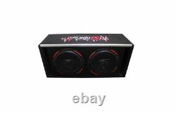 Cerwin Vega H6e10dv Dual 10 2000w Loaded Vented Box Subwoofers Bass Speakers