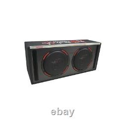 Cerwin Vega H6e12dv Dual 12 2400w Loaded Vented Box Subwoofers Bass Speakers