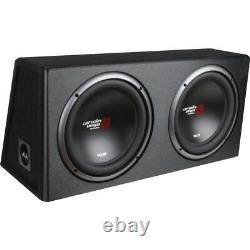 Cerwin-Vega Mobile XE12DV XED Series Dual 12 Subwoofers in Loaded Enclosure