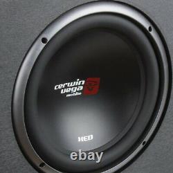 Cerwin-Vega Mobile XE12DV XED Series Dual 12 Subwoofers in Loaded Enclosure