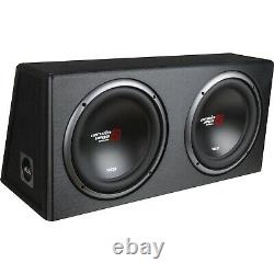 Cerwin-Vega Mobile XE12DV XED Series Dual Subwoofers in Loaded Enclosure XE1