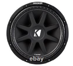 Custom Dual 15 Vented Loaded Kicker Pack With C15 Comp Subwoofer Box 2X15Vmbass