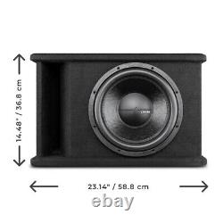 DS18 12 Loaded Subwoofer Box Bass Package 800 Watts RMS Ported ZR112LD ZR12.2D