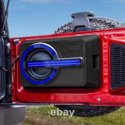 DS18 12 Subwoofer Loaded Tailgate Enclousure for Ford Bronco RGB LED BRO-BASS