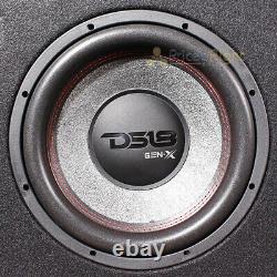 DS18 Bass Package GEN-X124D Loaded Ported Box 2+2 Ohm 1800 Watts Max GEN-X212LD