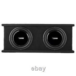 DS18 SB212 Dual 12 Loaded Shallow Subwoofer Enclosure 700 Watts Rms @ 1 ohm