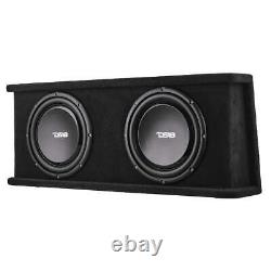 DS18 SB212 Dual 12 Loaded Shallow Subwoofer Enclosure 700 Watts Rms @ 1 ohm