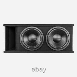 DS18 ZR212LD Dual 12 Loaded Subwoofer Enclosure Bass Package 2 x ZR12D4