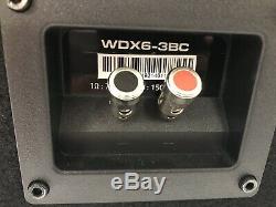 Db Drive Triple 6.5 Woofer Box Loaded 1500 Watts (wdx63bc)