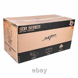 Dual 10 Complete 2400 Watt Sdr Series Subwoofer Bass Package Includes Loaded En