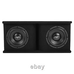 Dual 8 1400W Loaded SDR Series Vented Subwoofer Enclosure SDR-2X8D4